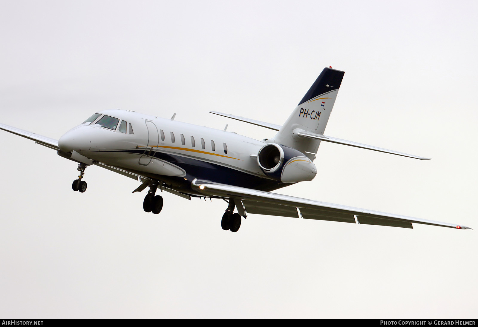 Aircraft Photo of PH-CJM | Cessna 680 Citation Sovereign | AirHistory.net #455430