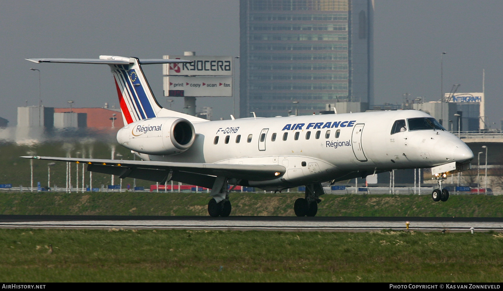 Aircraft Photo of F-GOHB | Embraer ERJ-135ER (EMB-135ER) | Air France | AirHistory.net #455447