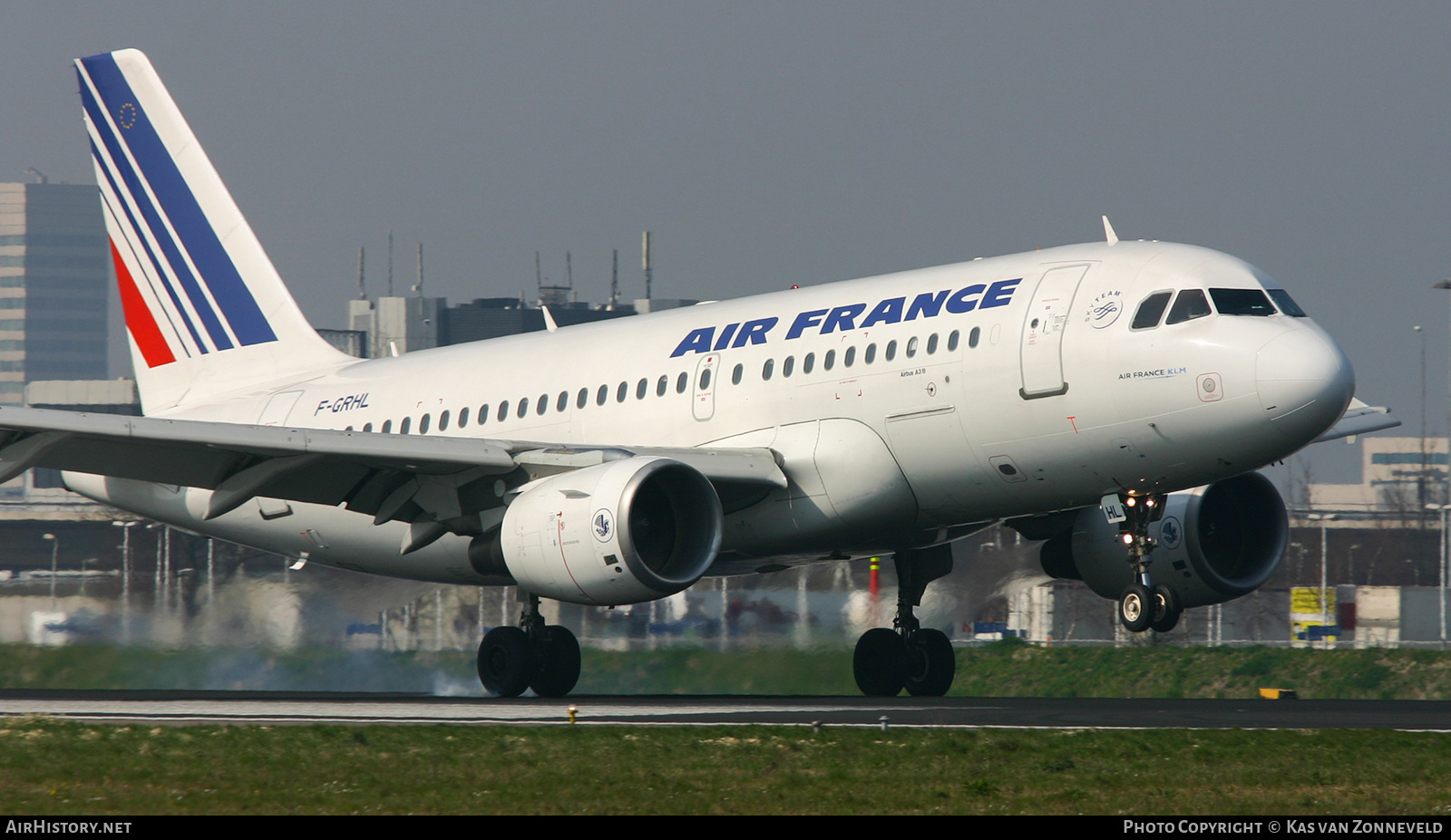 Aircraft Photo of F-GRHL | Airbus A319-111 | Air France | AirHistory.net #455450