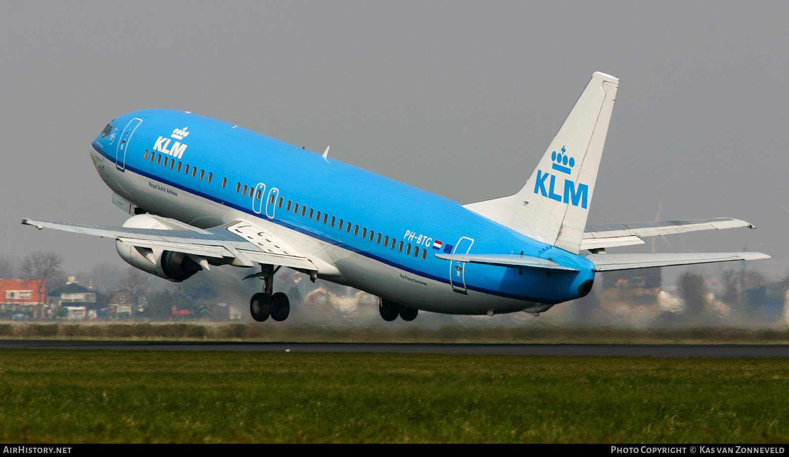 Aircraft Photo of PH-BTG | Boeing 737-406 | KLM - Royal Dutch Airlines | AirHistory.net #455452
