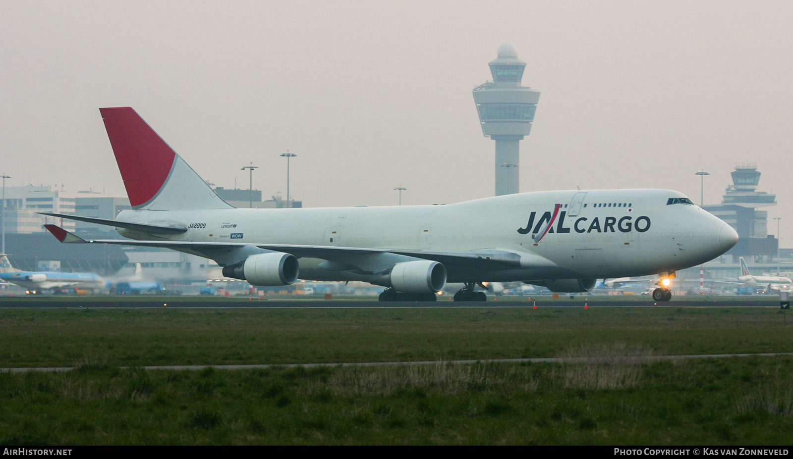 Aircraft Photo of JA8909 | Boeing 747-446(BCF) | Japan Airlines - JAL Cargo | AirHistory.net #455454