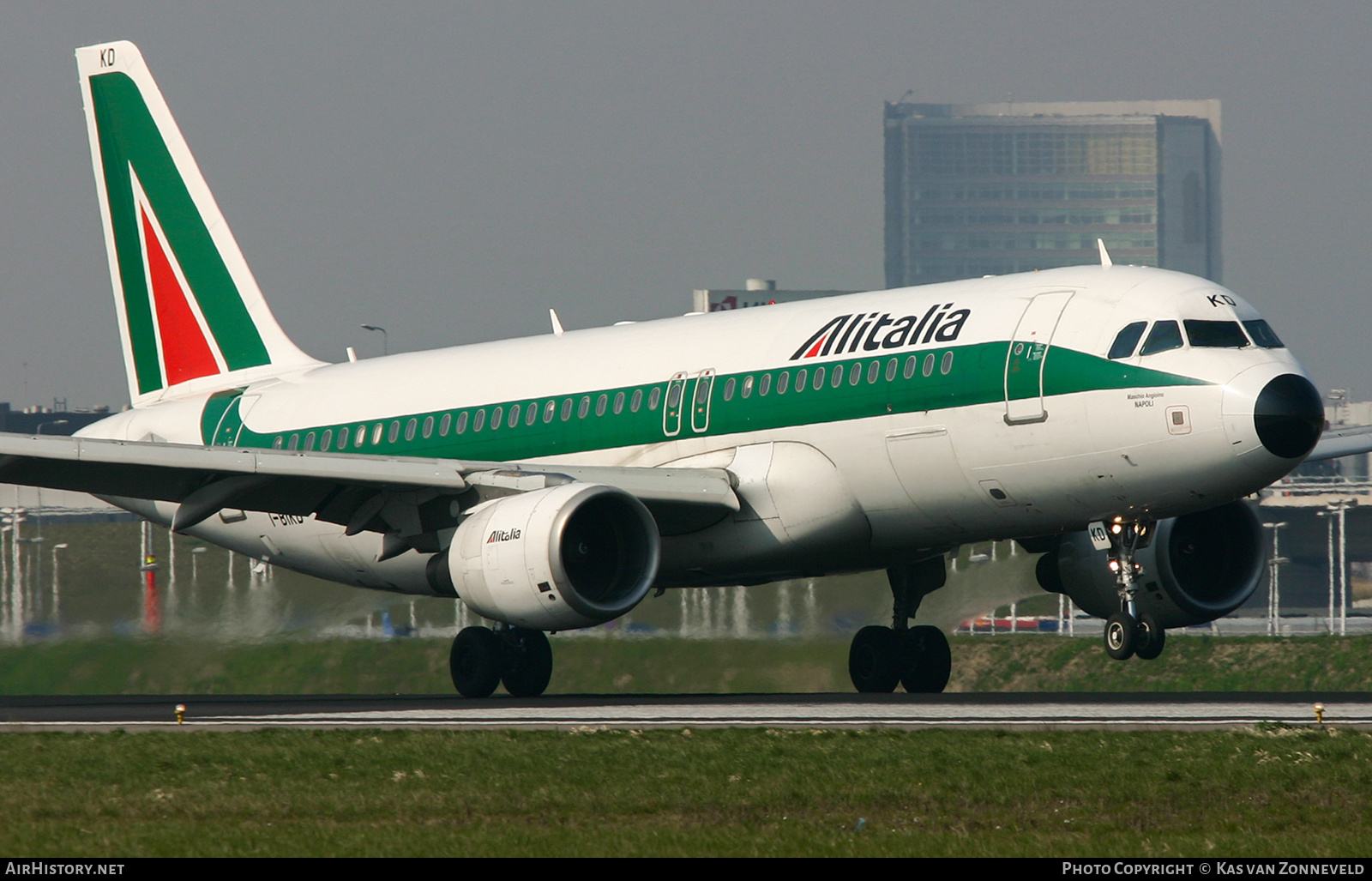 Aircraft Photo of I-BIKD | Airbus A320-214 | Alitalia | AirHistory.net #455458