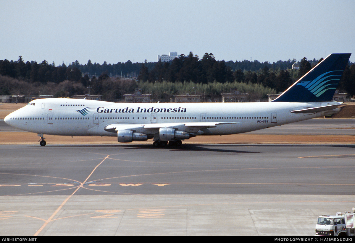 Aircraft Photo of PK-GSE | Boeing 747-2U3B | Garuda Indonesia | AirHistory.net #455469