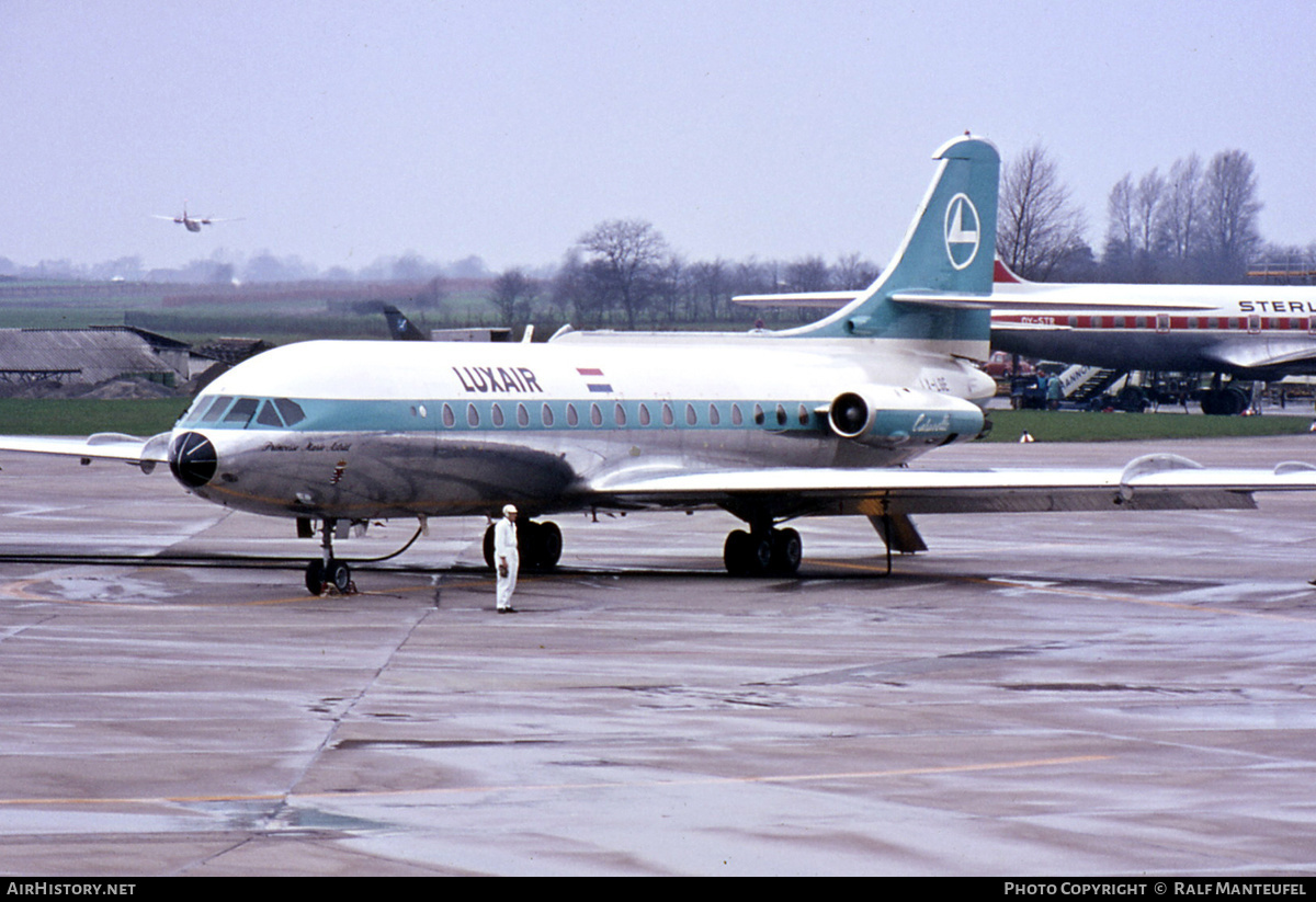 Aircraft Photo of LX-LGE | Sud SE-210 Caravelle VI-R | Luxair | AirHistory.net #455475