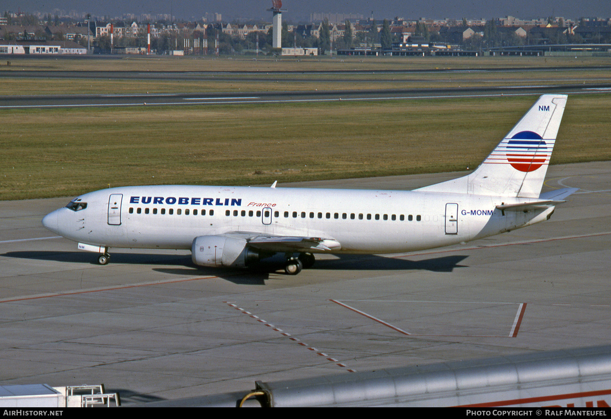 Aircraft Photo of G-MONM | Boeing 737-3Y0 | Euroberlin France | AirHistory.net #455480