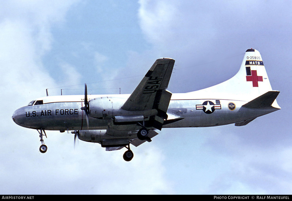 Aircraft Photo of 52-5805 / 0-25805 | Convair C-131A Samaritan | USA - Air Force | AirHistory.net #455485
