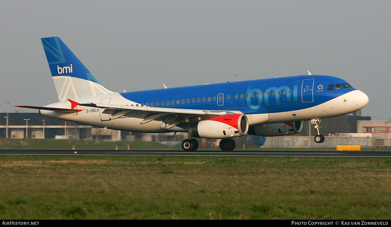 Aircraft Photo of G-DBCA | Airbus A319-131 | BMI - British Midland International | AirHistory.net #455487