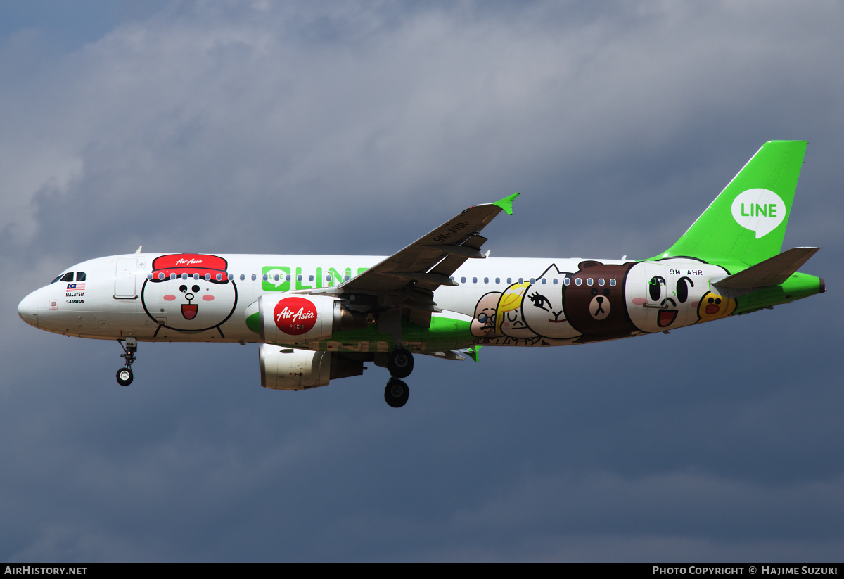 Aircraft Photo of 9M-AHR | Airbus A320-216 | AirAsia | AirHistory.net #455492