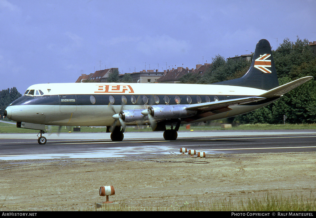 Aircraft Photo of G-AOHI | Vickers 802 Viscount | BEA - British European Airways | AirHistory.net #455493