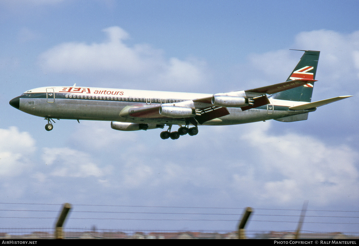 Aircraft Photo of G-ARWD | Boeing 707-465 | BEA Airtours - British European Airways | AirHistory.net #455495