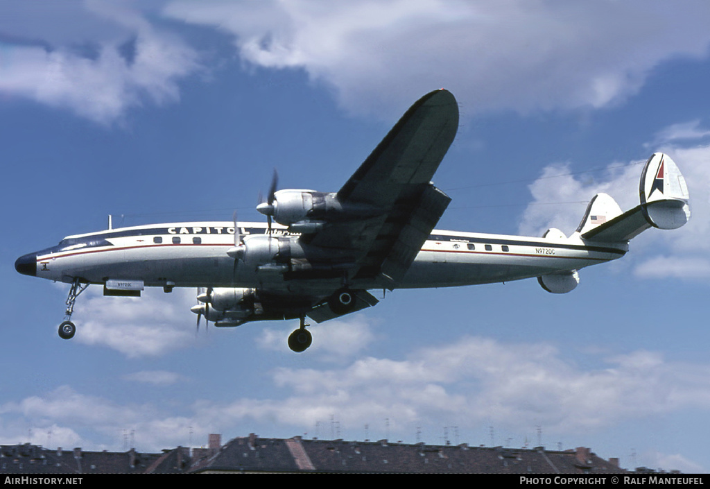 Aircraft Photo of N9720C | Lockheed L-1049G Super Constellation | Capitol International Airways | AirHistory.net #455503