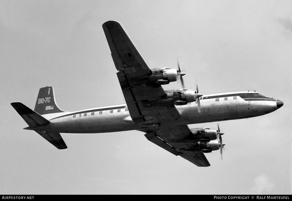 Aircraft Photo of N297 | Douglas DC-7C | ASA International Airlines - Aerovias Sud Americana | AirHistory.net #455514