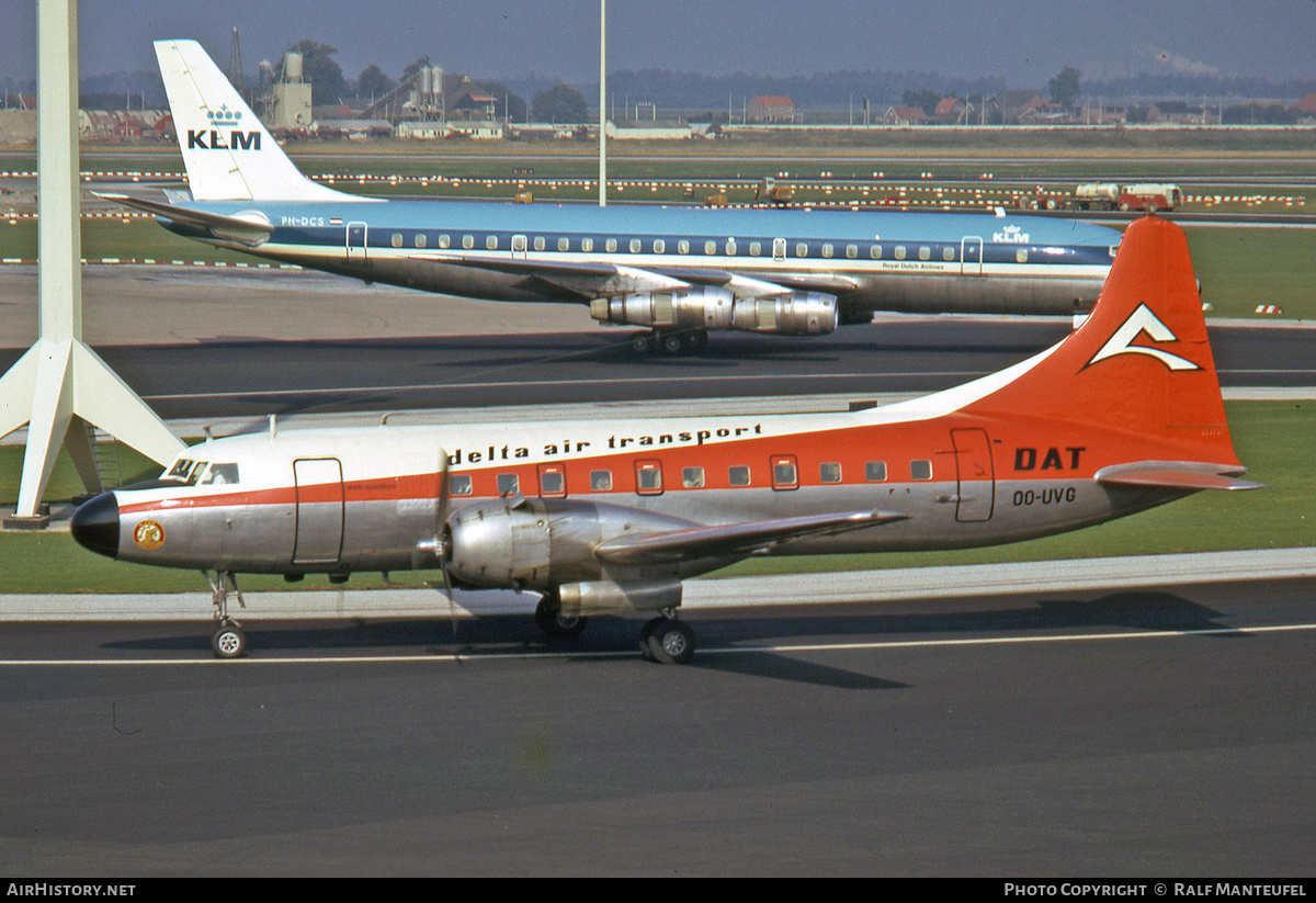 Aircraft Photo of OO-UVG | Convair 440-62 Metropolitan | Delta Air Transport - DAT | AirHistory.net #455516