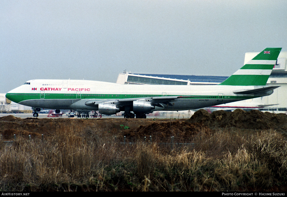 Aircraft Photo of VR-HII | Boeing 747-367 | Cathay Pacific Airways | AirHistory.net #455520
