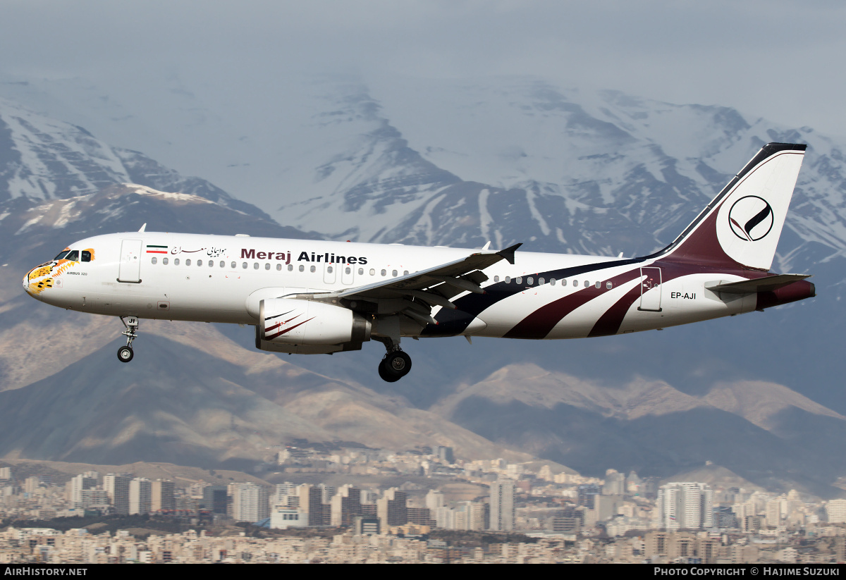 Aircraft Photo of EP-AJI | Airbus A320-233 | Meraj Airlines | AirHistory.net #455523