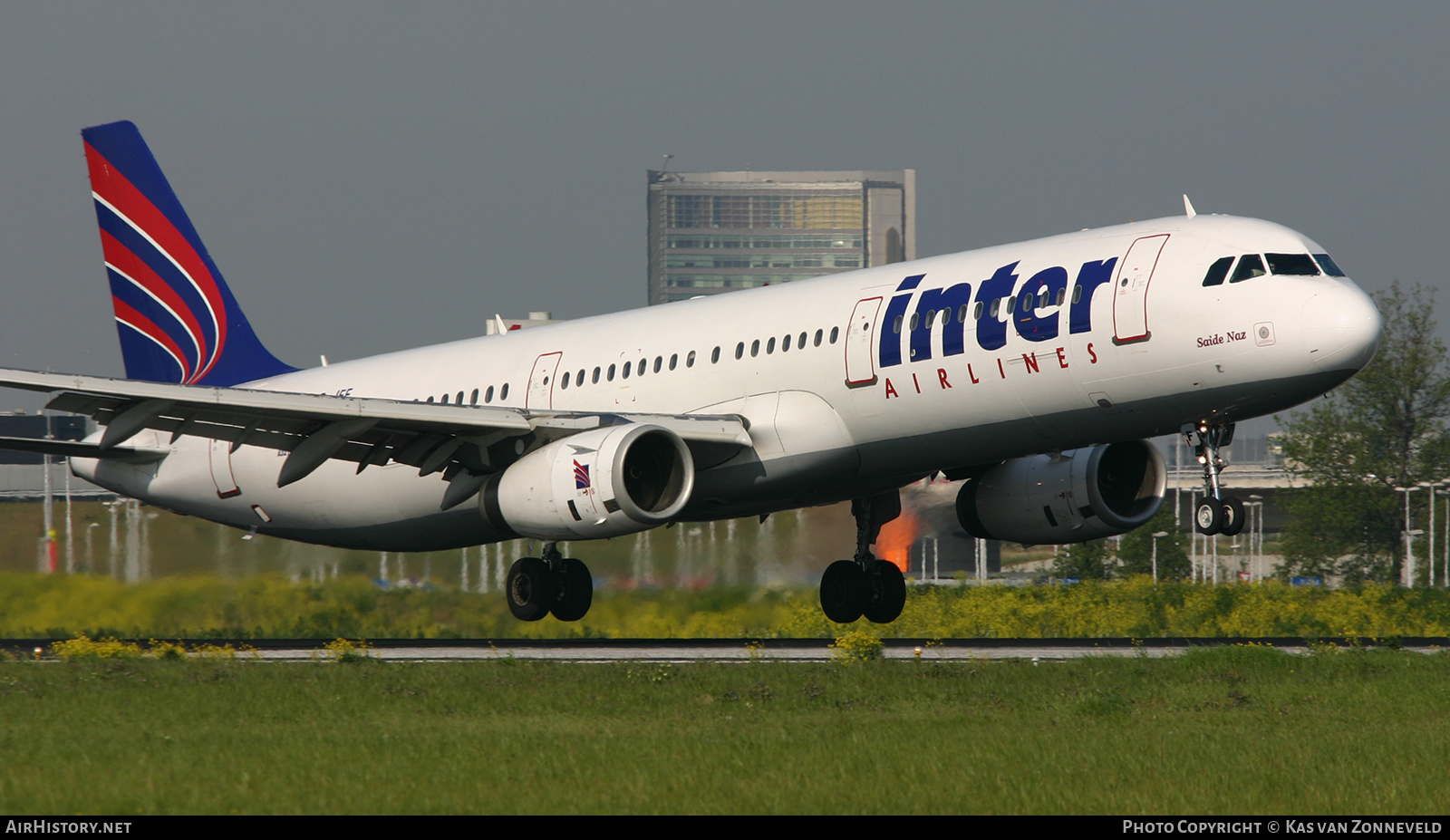 Aircraft Photo of TC-IEF | Airbus A321-231 | Inter Airlines | AirHistory.net #455555