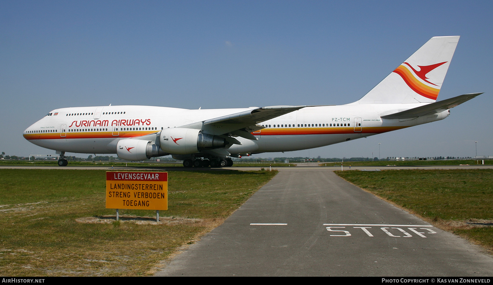 Aircraft Photo of PZ-TCM | Boeing 747-306M | Surinam Airways | AirHistory.net #455560