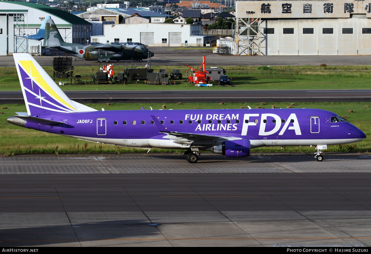 Aircraft Photo of JA06FJ | Embraer 175STD (ERJ-170-200STD) | FDA - Fuji Dream Airlines | AirHistory.net #455577