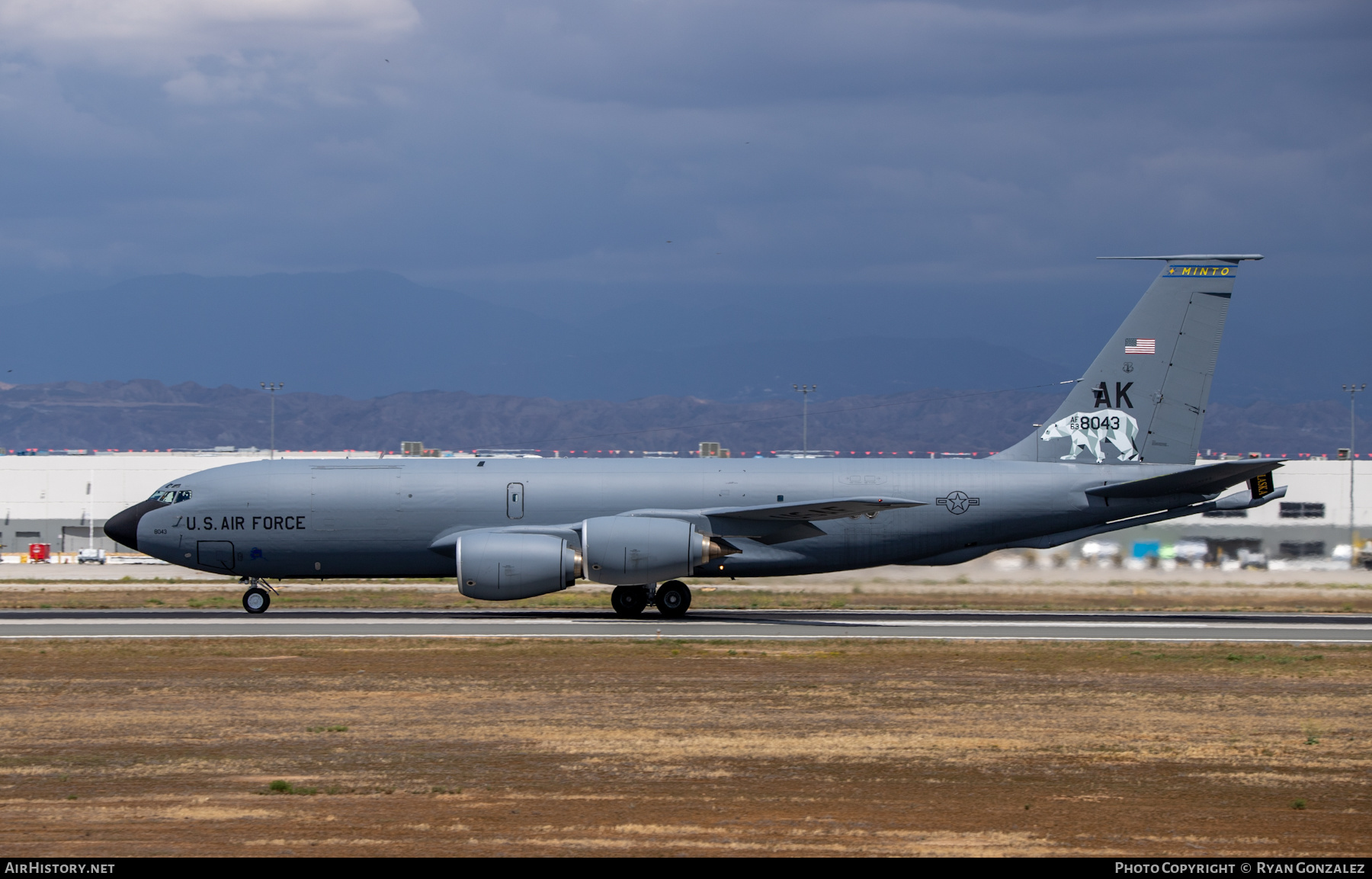Aircraft Photo of 63-8043 / AF63-8043 | Boeing KC-135R Stratotanker | USA - Air Force | AirHistory.net #455582