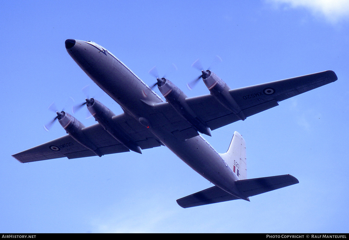 Aircraft Photo of XM520 | Bristol 175 Britannia C.1 (253) | UK - Air Force | AirHistory.net #455587