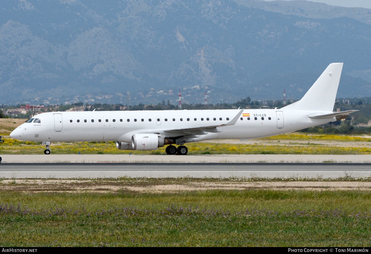 Aircraft Photo of EC-LCQ | Embraer 195LR (ERJ-190-200LR) | AirHistory.net #455589