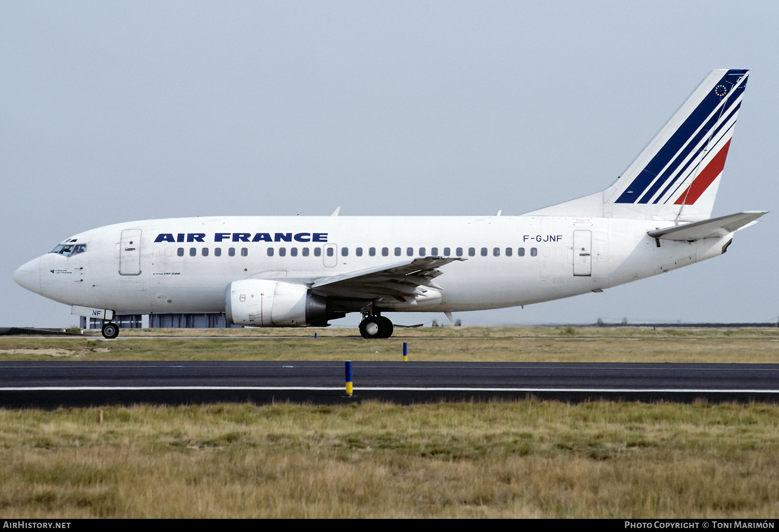 Aircraft Photo of F-GJNF | Boeing 737-528 | Air France | AirHistory.net #455591