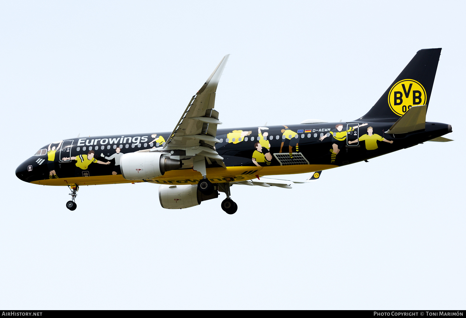 Aircraft Photo of D-AEWM | Airbus A320-214 | Eurowings | AirHistory.net #455595