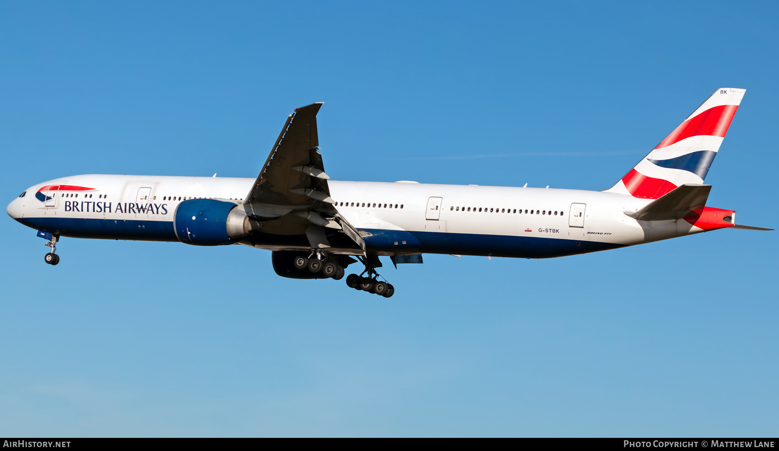 Aircraft Photo of G-STBK | Boeing 777-336/ER | British Airways | AirHistory.net #455598