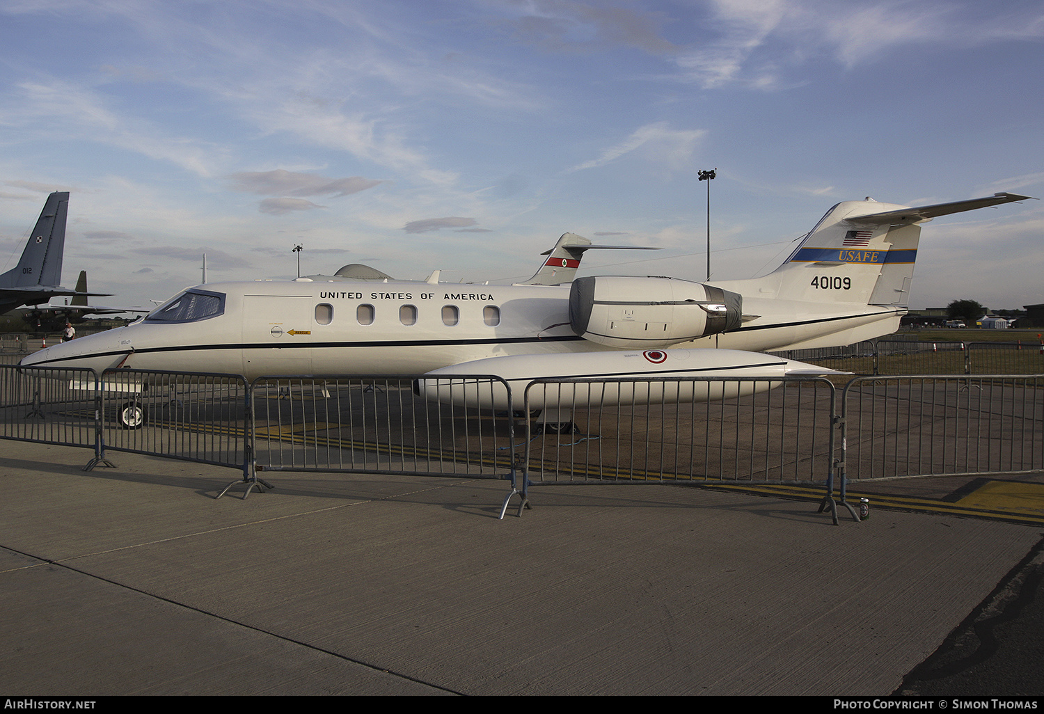 Aircraft Photo of 84-0109 / 40109 | Gates Learjet C-21A (35A) | USA - Air Force | AirHistory.net #455607