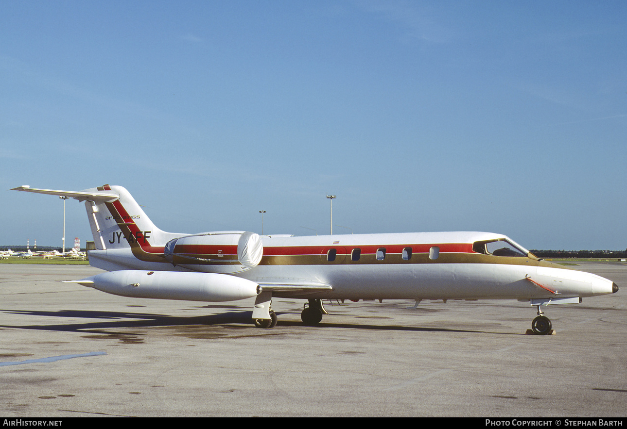 Aircraft Photo of JY-AFF | Gates Learjet 35A | Arab Wings | AirHistory.net #455614