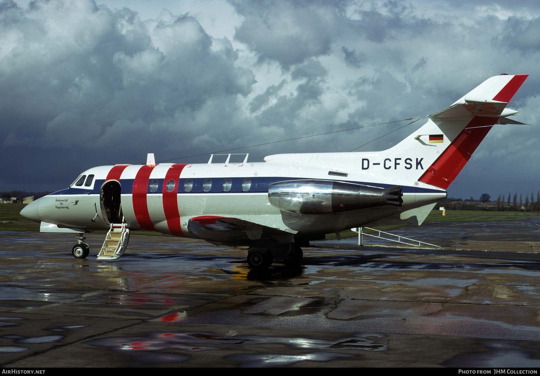 Aircraft Photo of D-CFSK | Hawker Siddeley HS-125-600A | BFS - Bundesanstalt für Flugsicherung | AirHistory.net #455620