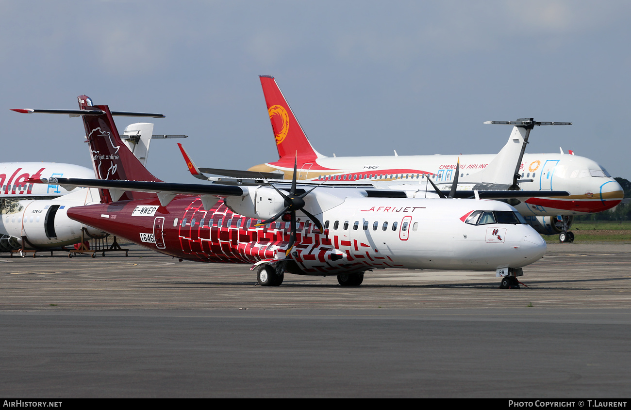Aircraft Photo of F-WWEP | ATR ATR-72-600 (ATR-72-212A) | Afrijet Business Service | AirHistory.net #455625