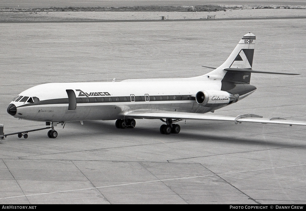 Aircraft Photo of EC-BIF | Sud SE-210 Caravelle 10B1R | Aviaco | AirHistory.net #455646