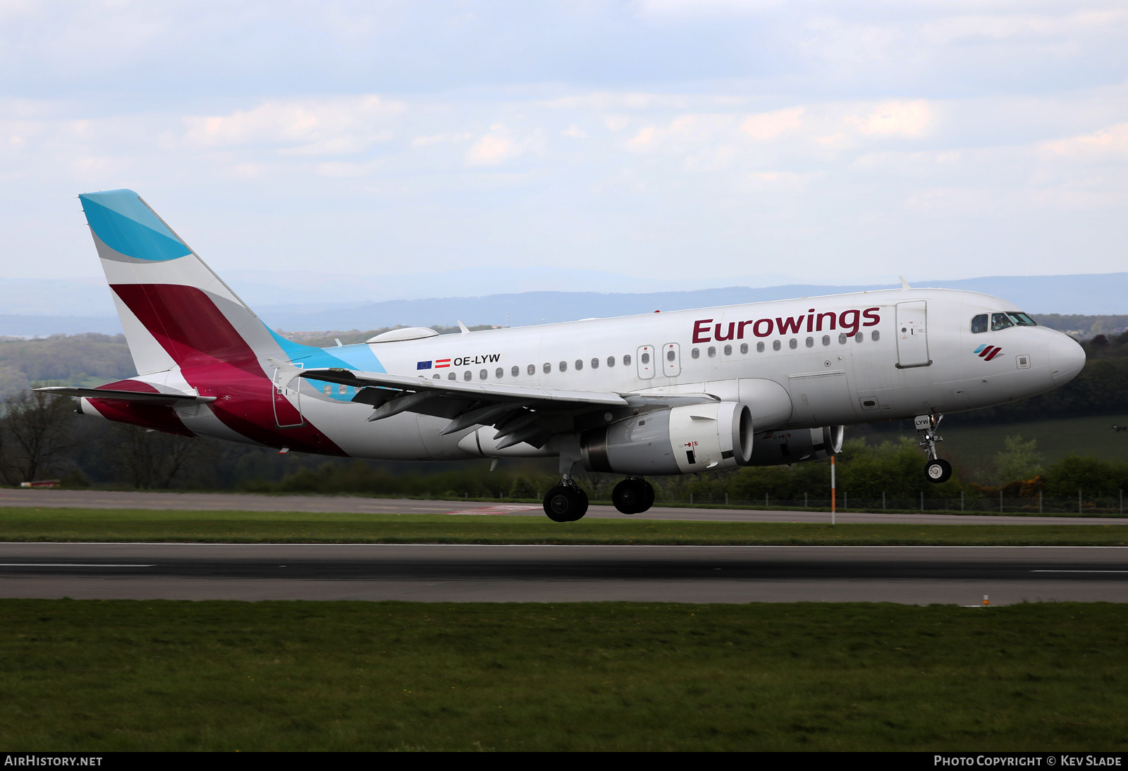 Aircraft Photo of OE-LYW | Airbus A319-132 | Eurowings | AirHistory.net #455653