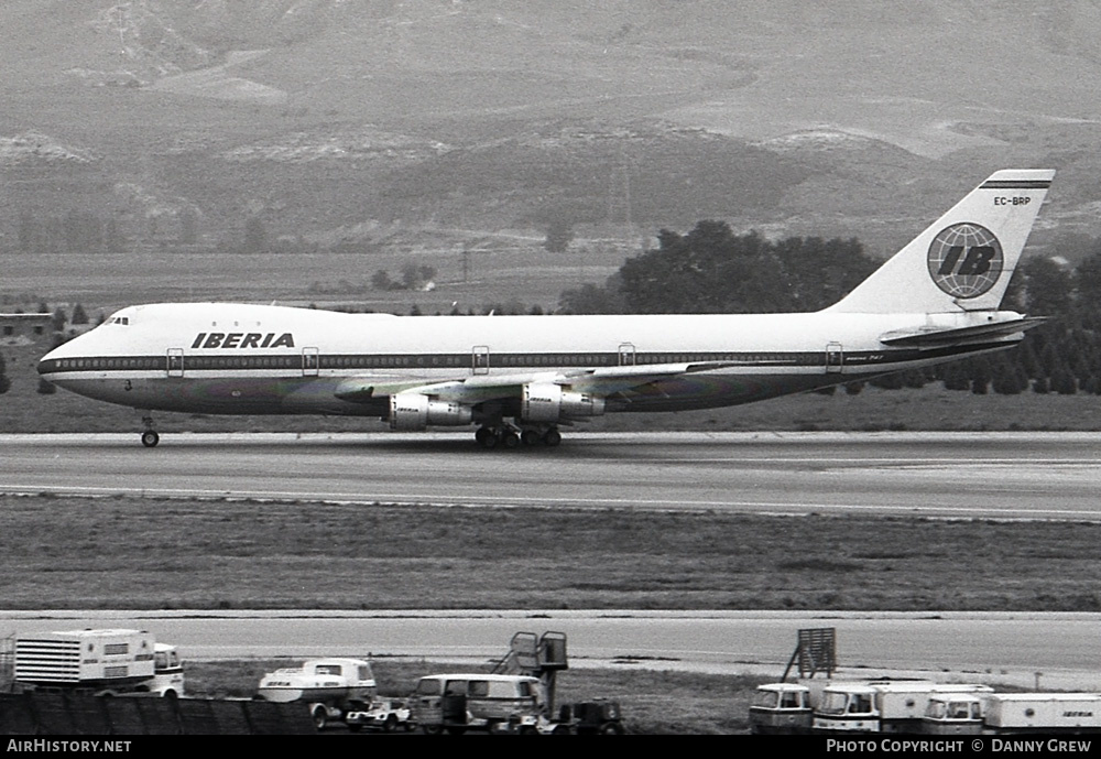 Aircraft Photo of EC-BRP | Boeing 747-156 | Iberia | AirHistory.net #455661