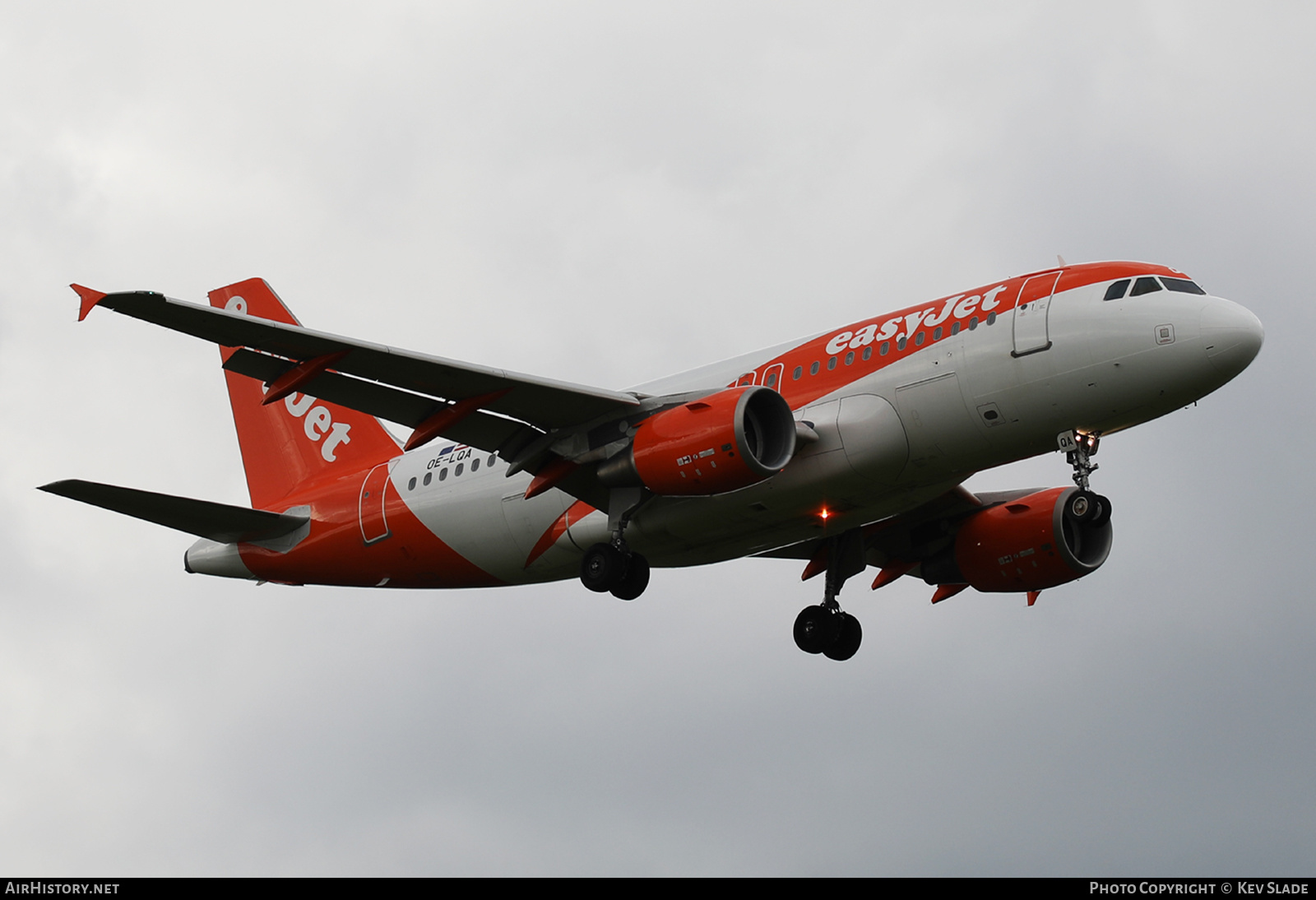 Aircraft Photo of OE-LQA | Airbus A319-111 | EasyJet | AirHistory.net #455662