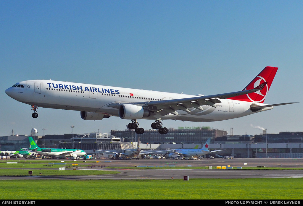Aircraft Photo of TC-JOL | Airbus A330-303 | Turkish Airlines | AirHistory.net #455664