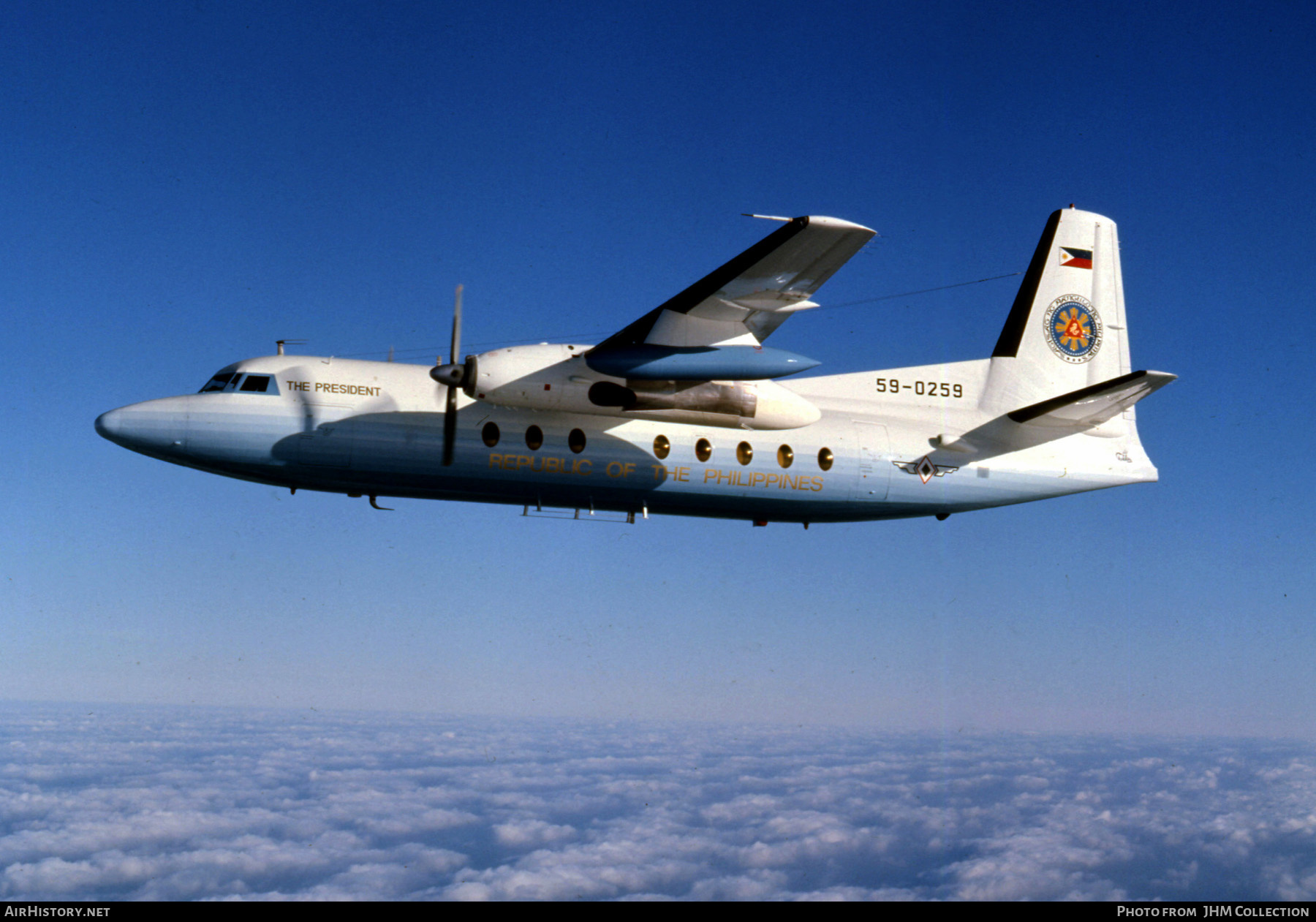 Aircraft Photo of 59-0259 | Fokker F27-200 Friendship | Philippines - Air Force | AirHistory.net #455674