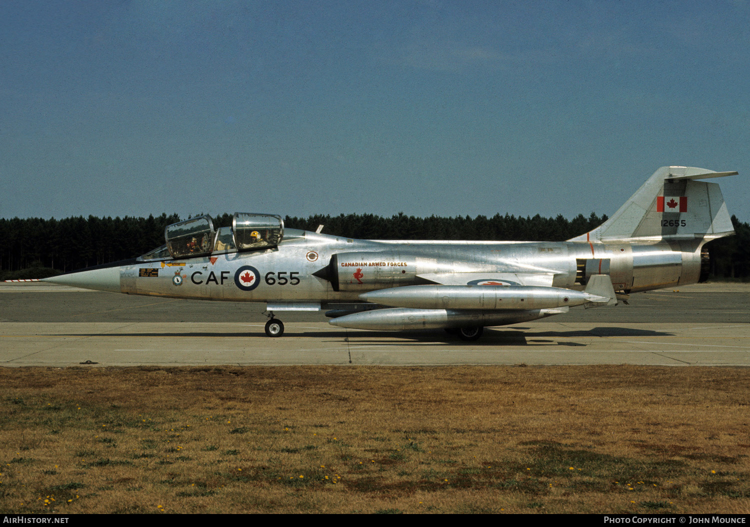 Aircraft Photo of 12655 | Lockheed CF-104D Starfighter Mk.2 | Canada - Air Force | AirHistory.net #455683