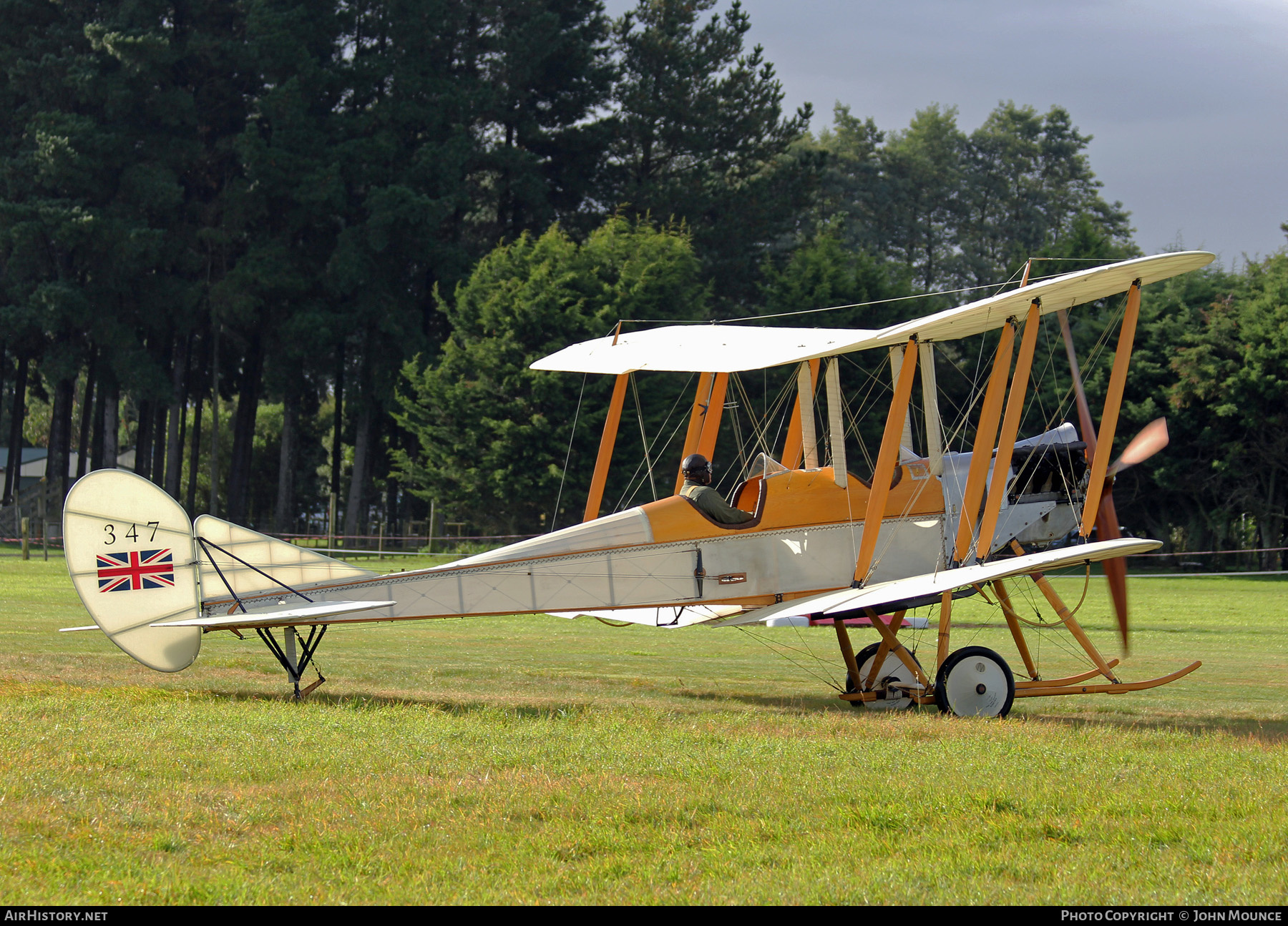 Aircraft Photo of ZK-TVA / 347 | Royal Aircraft Factory BE-2c-1 (replica) | UK - Air Force | AirHistory.net #455691