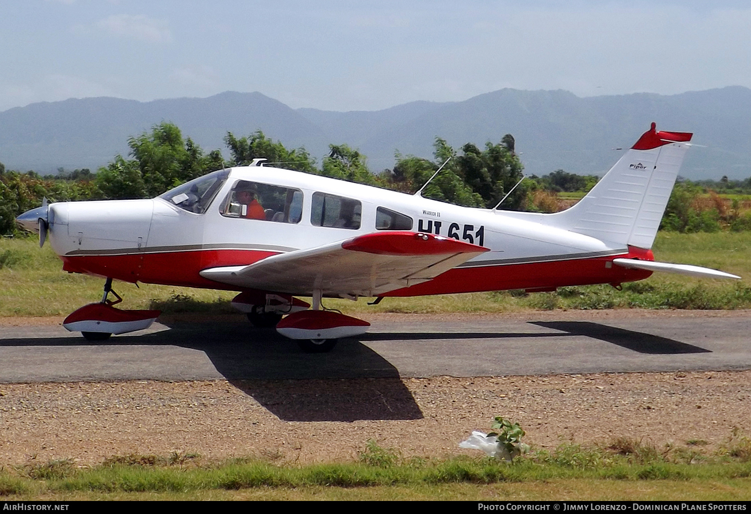 Aircraft Photo of HI651 | Piper PA-28-151 Cherokee Warrior | AirHistory.net #455698