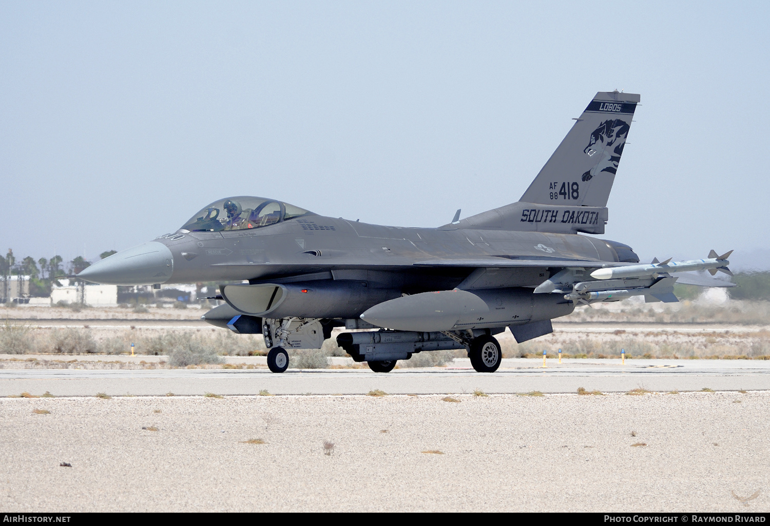 Aircraft Photo of 88-0418 / AF88-418 | Lockheed Martin F-16C Fighting Falcon | USA - Air Force | AirHistory.net #455701