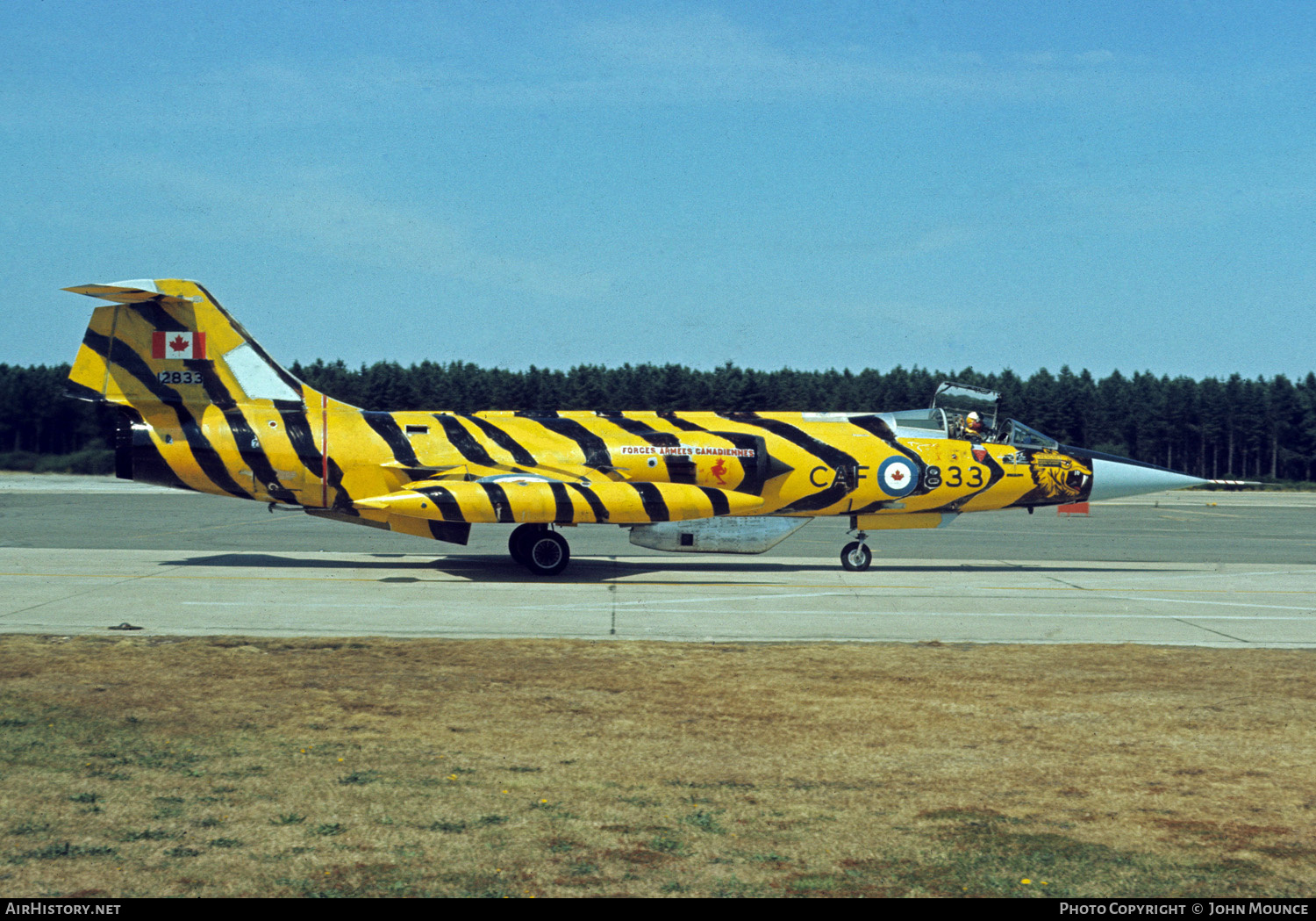 Aircraft Photo of 12833 | Canadair CF-104 Starfighter | Canada - Air Force | AirHistory.net #455715
