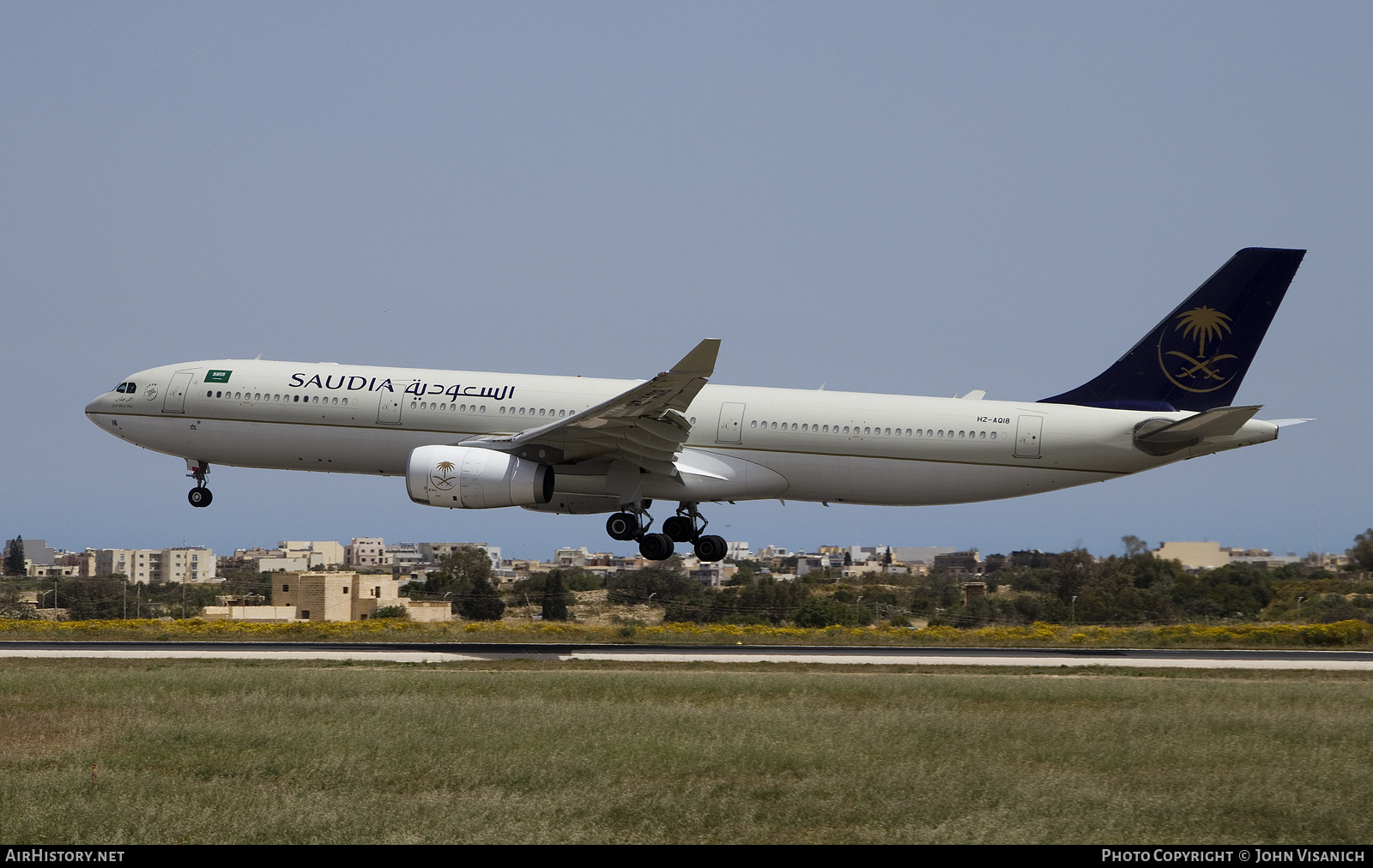 Aircraft Photo of HZ-AQ18 | Airbus A330-343 | Saudia - Saudi Arabian Airlines | AirHistory.net #455742