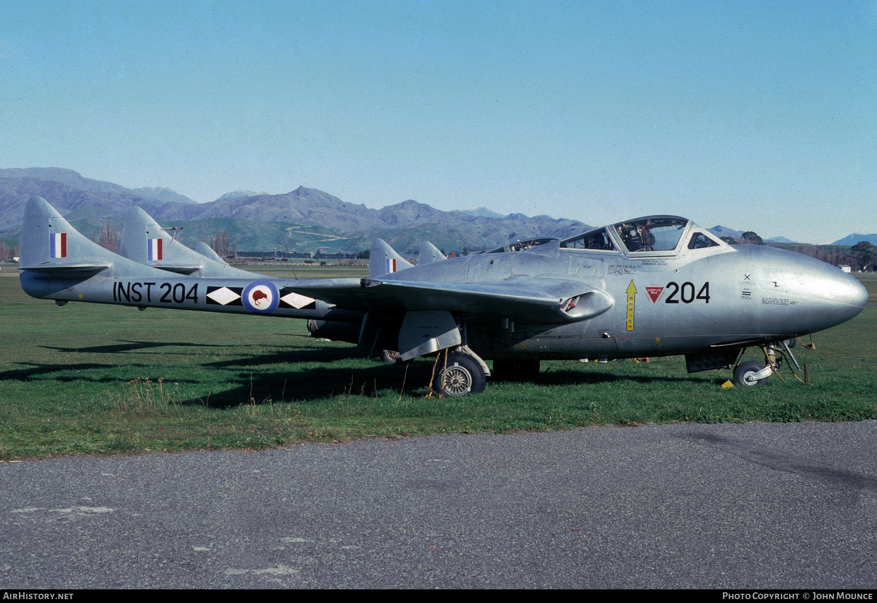 Aircraft Photo of NZ5708 | De Havilland D.H. 115 Vampire T11 | New Zealand - Air Force | AirHistory.net #455770