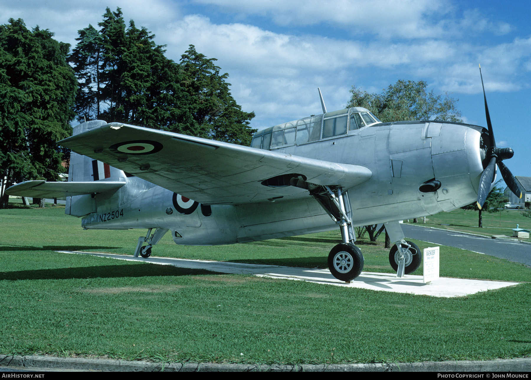 Aircraft Photo of NZ2504 | Grumman TBF-1C Avenger | New Zealand - Air Force | AirHistory.net #455772
