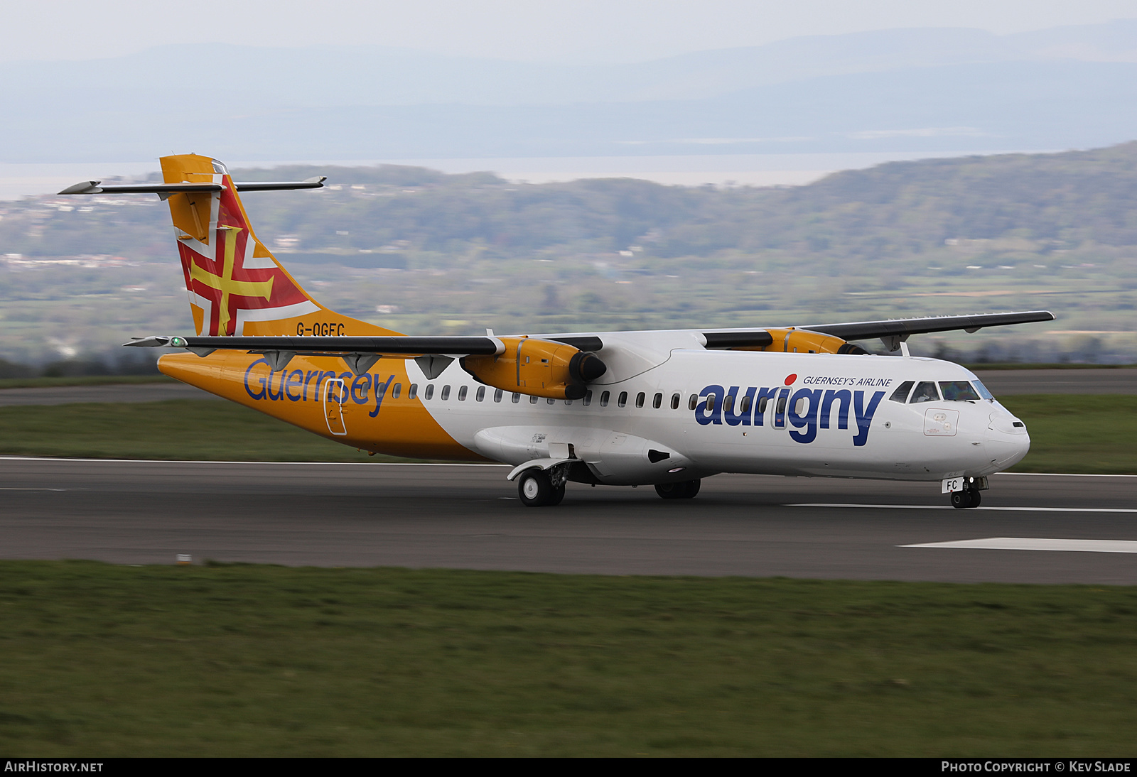 Aircraft Photo of G-OGFC | ATR ATR-72-600 (ATR-72-212A) | Aurigny Air Services | AirHistory.net #455802