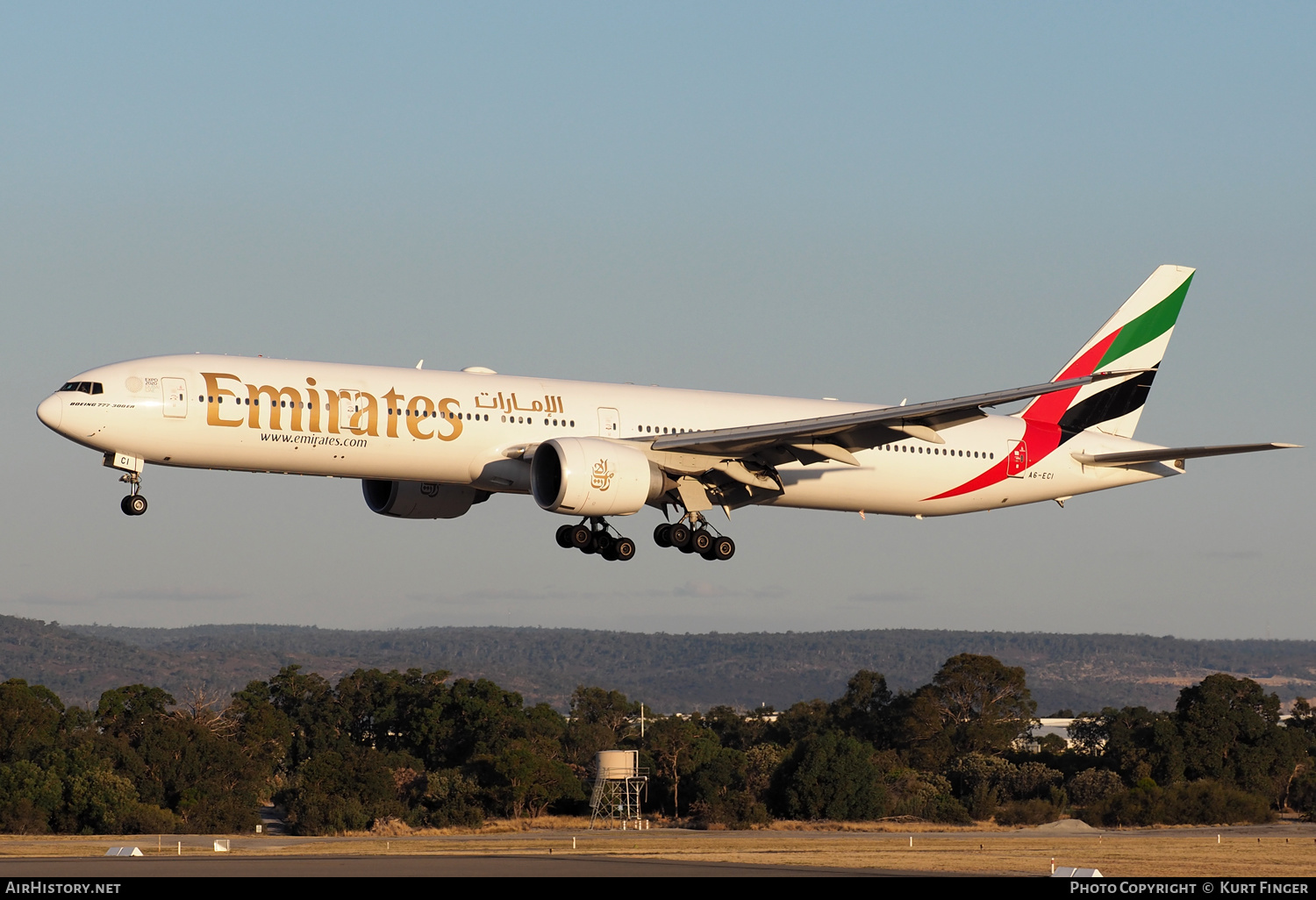 Aircraft Photo of A6-ECI | Boeing 777-31H/ER | Emirates | AirHistory.net #455809