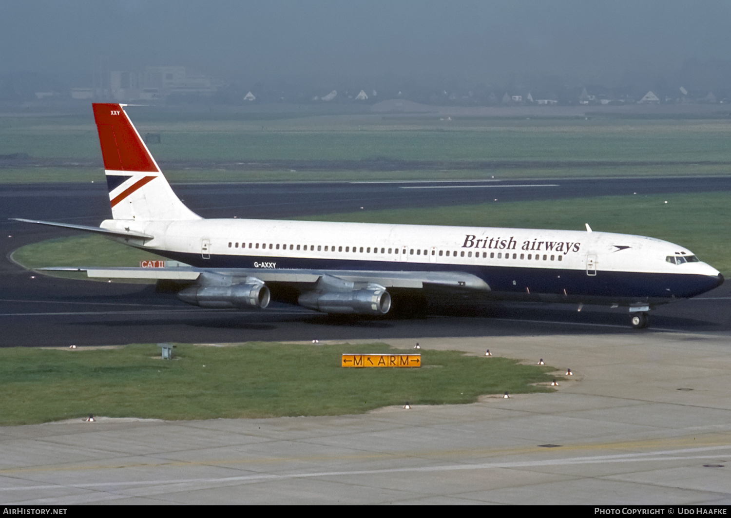 Aircraft Photo of G-AXXY | Boeing 707-336B | British Airways | AirHistory.net #455818