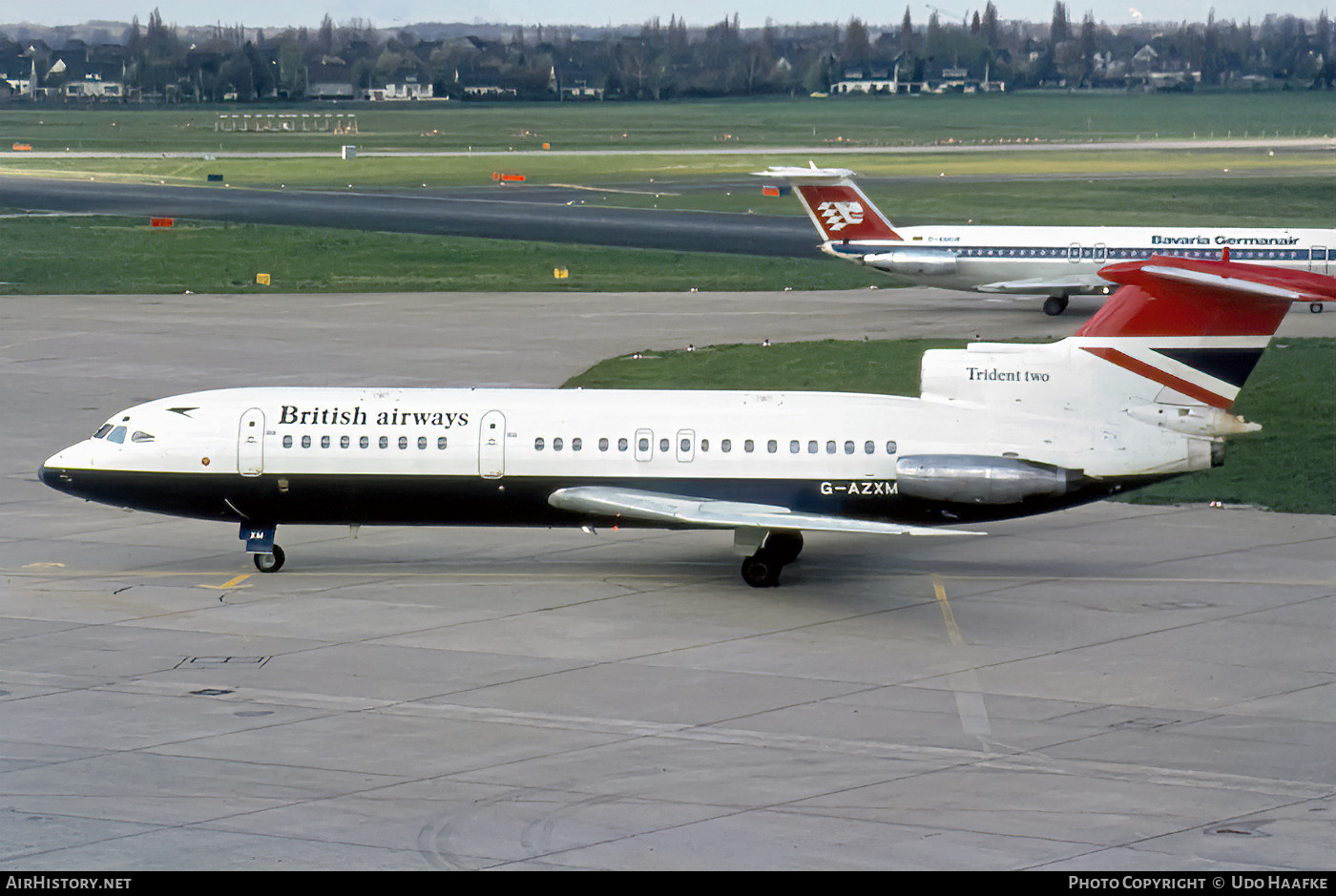 Aircraft Photo of G-AZXM | Hawker Siddeley HS-121 Trident 2E | British Airways | AirHistory.net #455832
